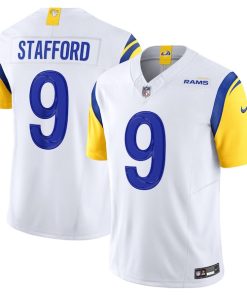 Matthew Stafford Los Angeles Rams Nike Vapor F.U.S.E. Limited Jersey - White/Royal