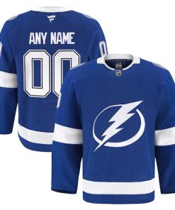 Tampa Bay Lightning  Home Authentic Pro Custom Jersey - Blue