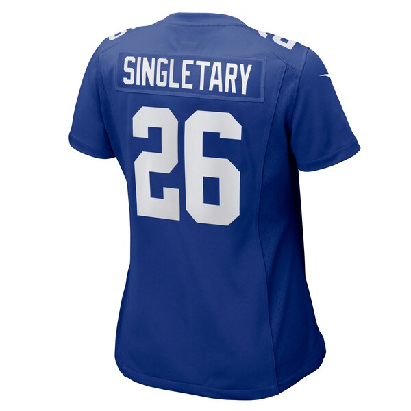 Devin Singletary New York Giants Nike Women's Game Jersey - Royal/Red - Image 5
