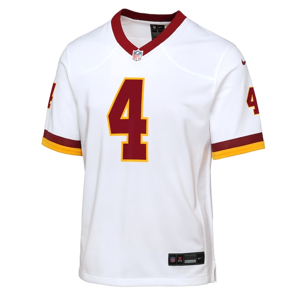 Frankie Luvu Washington Commanders Nike Youth Game Super Bowl Era Jersey - White - Image 3