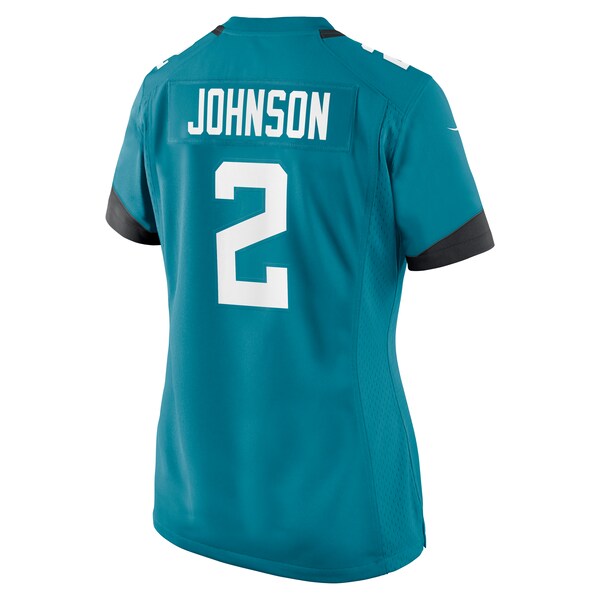 D'Ernest Johnson Jacksonville Jaguars Nike Women's Game Jersey - Teal - Image 3