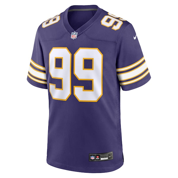 Danielle Hunter Minnesota Vikings Nike Classic Player Game Jersey - Purple - Image 2