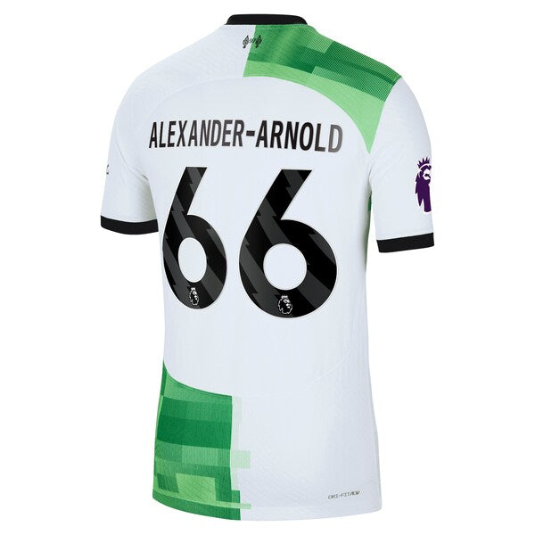 Trent Alexander-Arnold Liverpool Nike 2023/24 Away Authentic Player Jersey - White/Red - Image 4