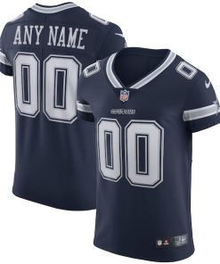 Dallas Cowboys Nike Vapor Elite Custom Jersey - Navy