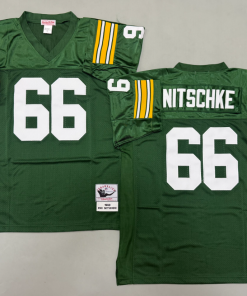 Ray Nitschke Green Bay Packers Authentic Throwback Retired Player Jersey