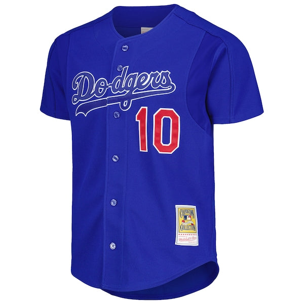 Hideo Nomo Los Angeles Dodgers Cooperstown Collection 2004 Batting Practice Jersey - Royal - Image 2