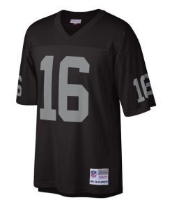 Alternative view of Jim Plunkett Oakland Raiders  1980 Legacy Replica Jersey - Black