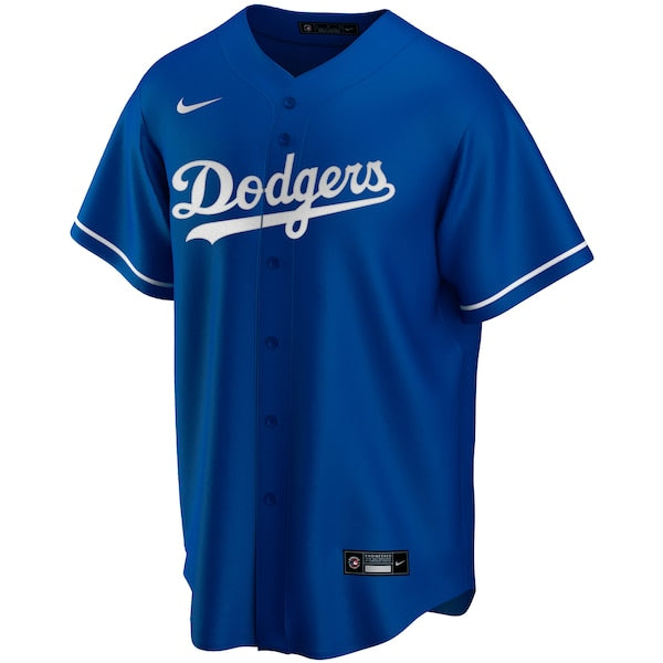 Los Angeles Dodgers Nike Youth Alternate Replica Team Jersey - Royal - Image 2