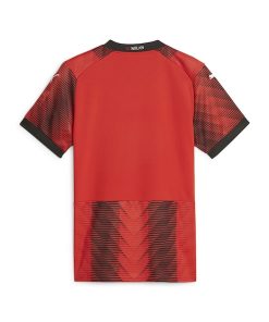 Alternative view of AC Milan Puma Women's 2023/24 Home Replica Jersey - Red