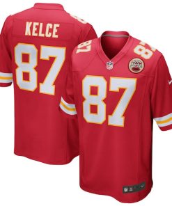 Travis Kelce Kansas City Chiefs Nike Game Jersey - Red