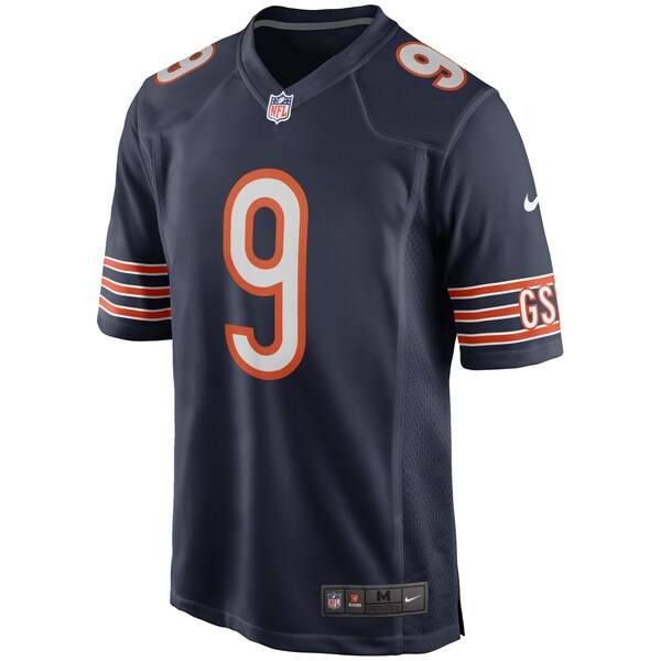 Nick Foles Chicago Bears Nike Game Jersey - Navy - Image 2