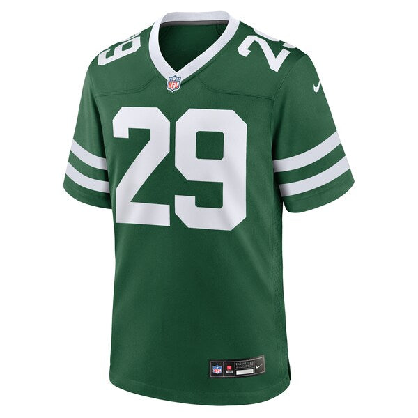 Jarrick Bernard-Converse New York Jets Nike Team Game Jersey - Legacy Green - Image 3
