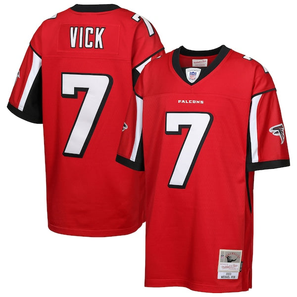Michael Vick Atlanta Falcons Youth 2003 Legacy Retired Player Jersey - Red