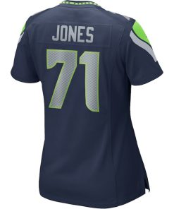 Alternative view of Walter Jones Seattle Seahawks Nike Women's Game Retired Player Jersey - College Navy