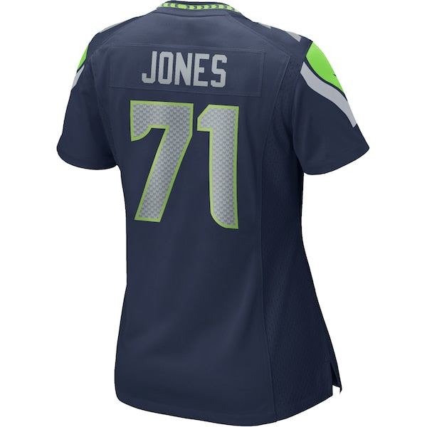 Walter Jones Seattle Seahawks Nike Women's Game Retired Player Jersey - College Navy - Image 2