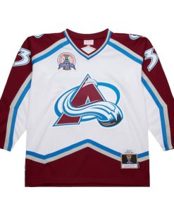 Alternative view of Patrick Roy Colorado Avalanche 2000-01 Power Play Jersey - White