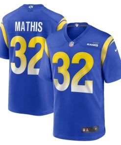 Ochaun Mathis Los Angeles Rams Nike Home Game Jersey - Royal