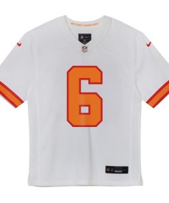 Alternative view of Baker Mayfield '76 Tampa Bay Buccaneers Toddler  Game Jersey - White