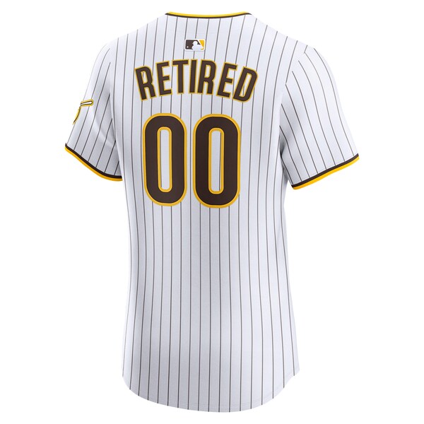 San Diego Padres Nike Home Elite Pick-A-Player Retired Roster Jersey - White - Image 3