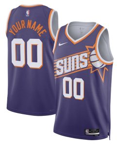 Phoenix Suns Nike Unisex Swingman Custom Jersey - Purple - Icon Edition