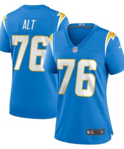 Joe Alt Los Angeles Chargers Nike Women's  Game Jersey -  Powder Blue