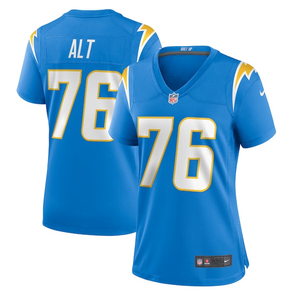 Joe Alt Los Angeles Chargers Nike Women's Game Jersey - Powder Blue