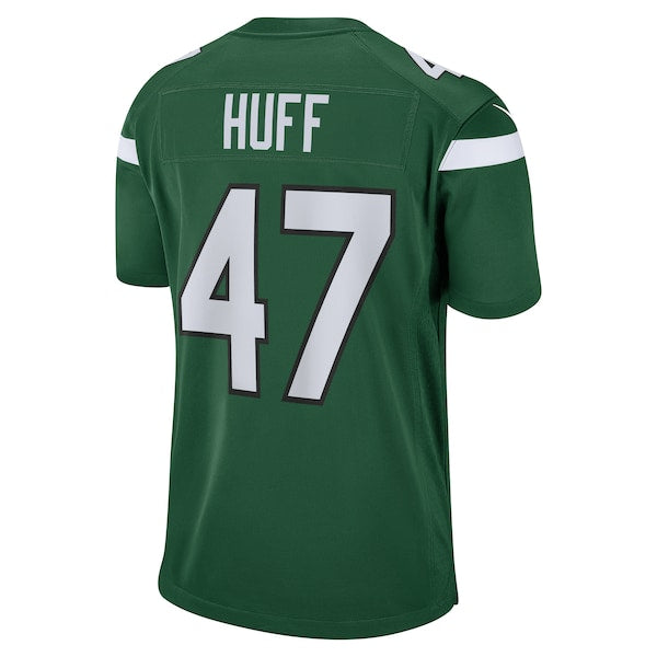 Bryce Huff New York Jets Nike Game Jersey - Gotham Green - Image 3