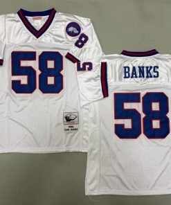Carl Banks New York Giants Authentic Throwback Retired Player Jersey