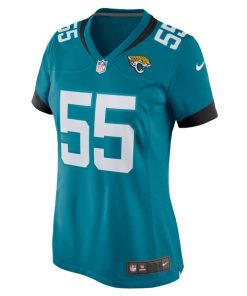 Alternative view of Dequan Jackson Jacksonville Jaguars Nike Women's  Game Jersey -  Teal