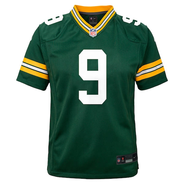 Christian Watson Green Bay Packers Nike Youth Team Player Game Jersey - Green - Image 2