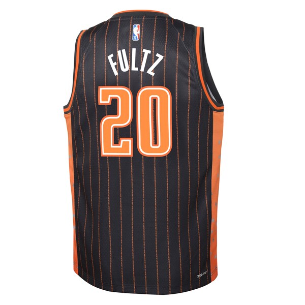 Markelle Fultz Orlando Magic Nike Youth Swingman Jersey - City Edition - Anthracite - Image 3