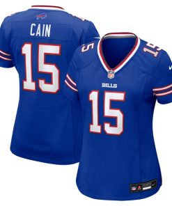 Alternative view of Deon Cain Buffalo Bills Nike Women's  Game Jersey -  Royal
