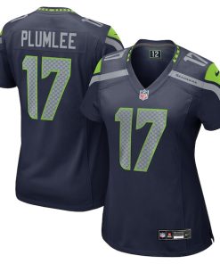 John Rhys Plumlee Seattle Seahawks Nike Women's Team Game Jersey -  College Navy