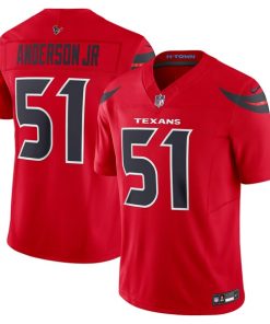 Will Anderson Jr. Houston Texans Nike Alternate Vapor F.U.S.E. Limited Jersey - Red