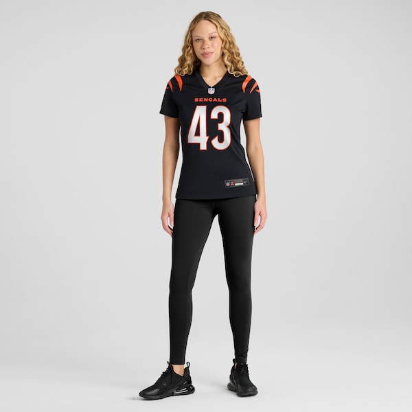 Jaylen Key Cincinnati Bengals Nike Women's Team Game Jersey - Black - Image 4