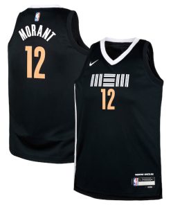 Ja Morant Memphis Grizzlies Nike Youth  Swingman Replica Jersey - City Edition - Black