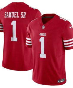 Deebo Samuel Sr San Francisco 49ers Nike Vapor F.U.S.E. Limited Jersey - Scarlet