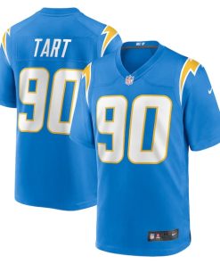 Alternative view of Teair Tart Los Angeles Chargers Nike Team Game Jersey -  Powder Blue