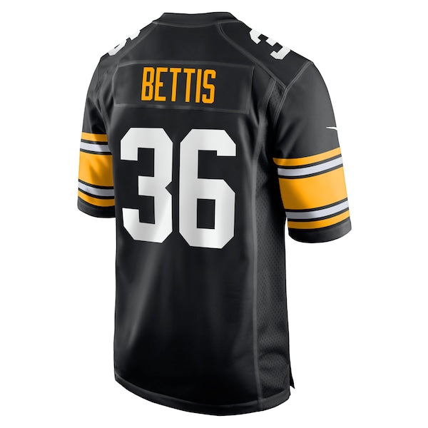 Jerome Bettis Pittsburgh Steelers Nike Retired Player Jersey - Black - Image 3