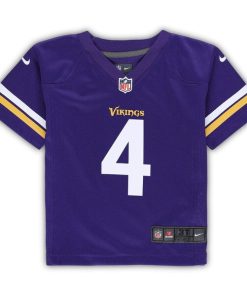 Alternative view of Dalvin Cook Minnesota Vikings Nike Toddler Game Jersey - Purple