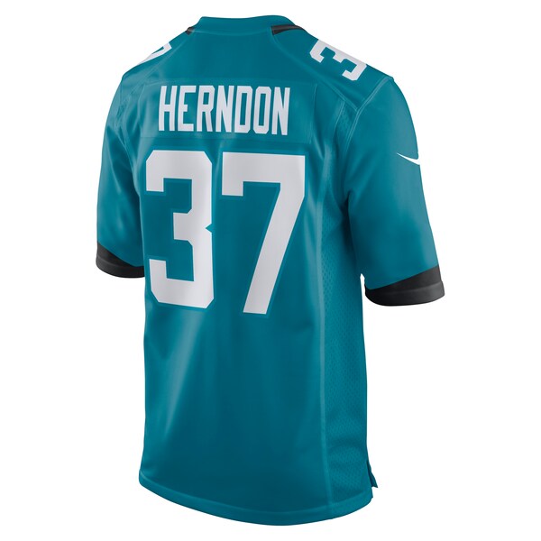 Tre Herndon Jacksonville Jaguars Nike Game Jersey - Teal - Image 3