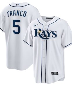 Wander Franco Tampa Bay Rays Nike Replica Player Jersey - White