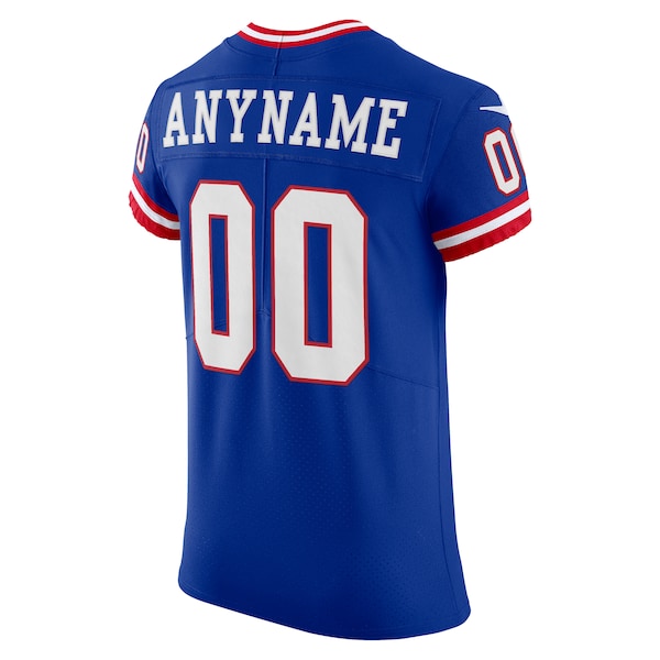 New York Giants Nike Vapor F.U.S.E. Elite Custom Jersey - Blue - Image 3