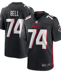 Travis Bell Atlanta Falcons Nike Team Game Jersey -  Black