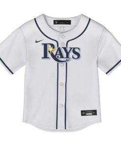 Alternative view of Tampa Bay Rays Toddler Home Replica Jersey - White