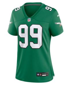 Alternative view of Jerome Brown Philadelphia Eagles Nike Women's Alternate Game Jersey - Kelly Green