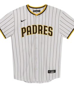 Alternative view of Manny Machado San Diego Padres Nike Preschool Home Game Jersey - White