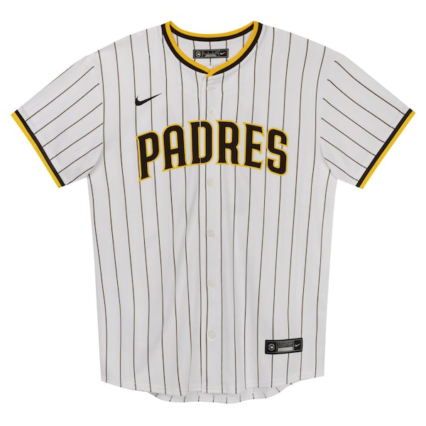 Manny Machado San Diego Padres Nike Preschool Home Game Jersey - White - Image 2