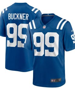 Alternative view of DeForest Buckner Indianapolis Colts Nike Indiana Nights Alternate Game Jersey - Royal/Royal
