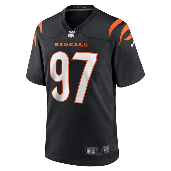 Jay Tufele Cincinnati Bengals Nike Game Player Jersey - Black - Image 2